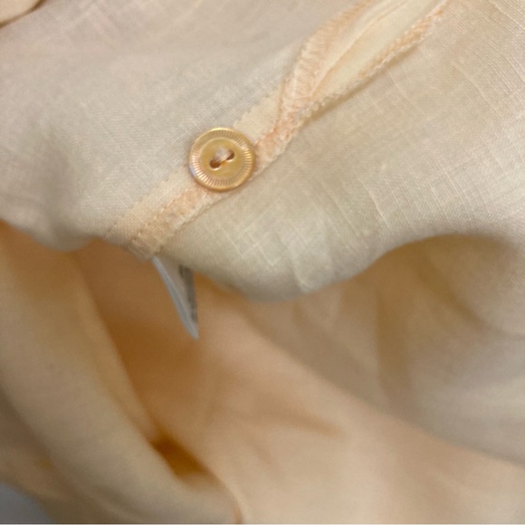 Eileen Fisher Peach to Orange Pastel Tunic with Tank Top lining. - Picture 7 of 15